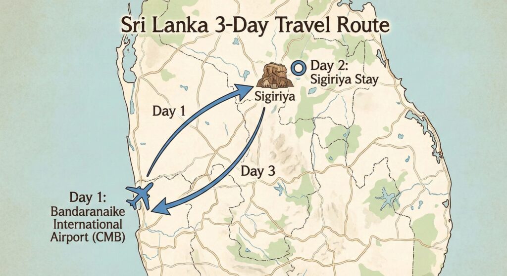2泊3日のシーギリヤ地域集中プラン