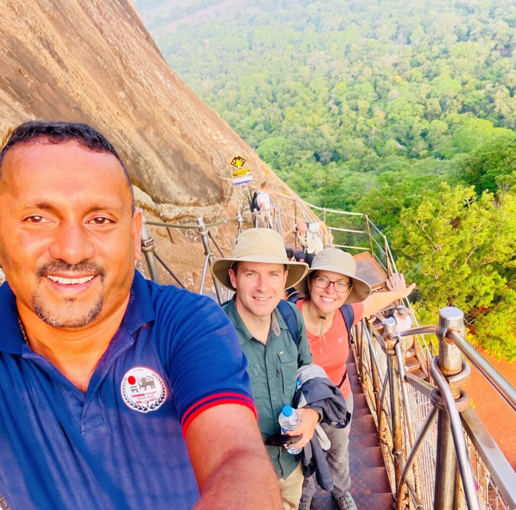Sigiriya rock with chauffeur guide driver